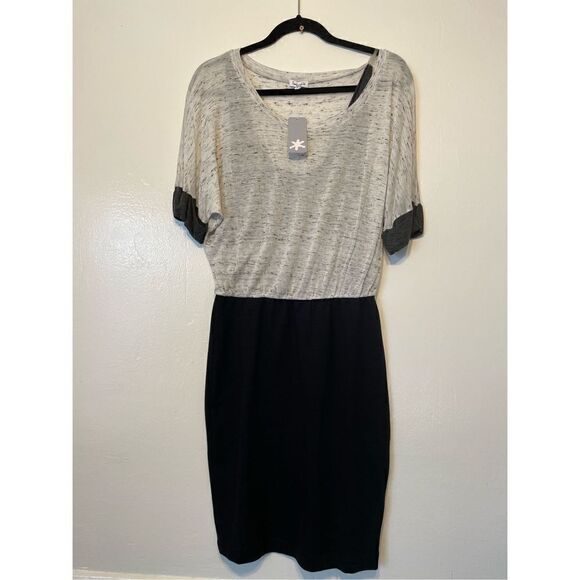 Splendid speckled melange mini  dress size M, NWT - Picture 3 of 7